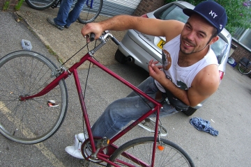 "I'm well chuffed with my bike"