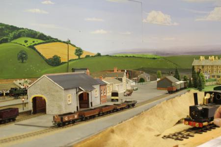 Model Railway featuring 1935 Dulverton Station