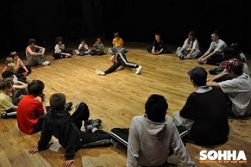 Bboy Foundation class at SOHHA 2010
