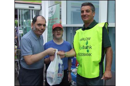 Harlow Foodbank supermarket collections
