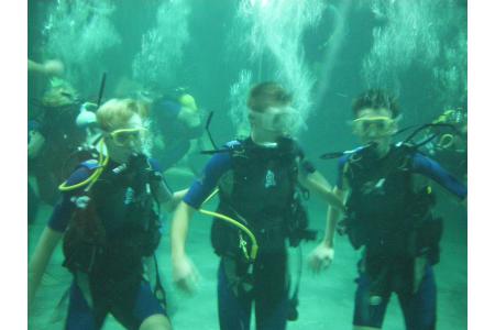 Scuba Diving a newer activity