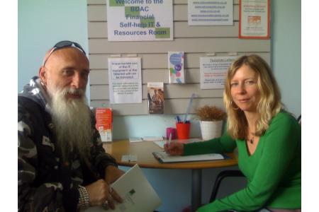 Our Adviser Tamra with an ex-client
