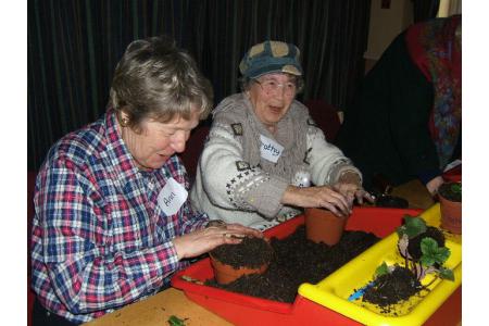 An afternoon at Gardening Club