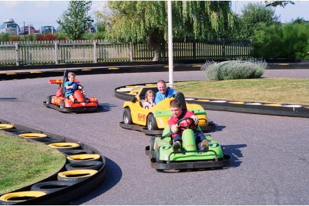 Racing around!