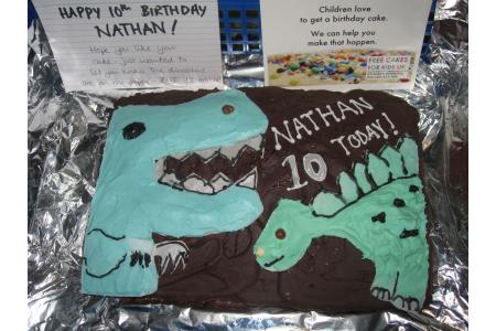 Dinosaur Cake for 10-y-o boy