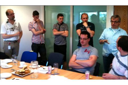 Discussing the issues in Milton Keynes