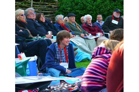 Elders enjoying Theatre in surprising places