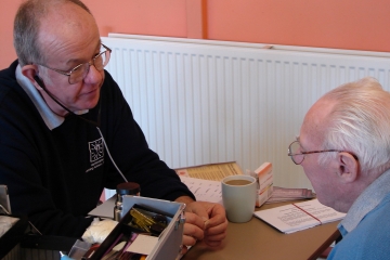 John, our mobile technician at work 
