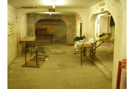 Before work began February 2011